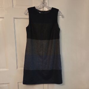 Chic Sleeveless Colorblock Mini Dress